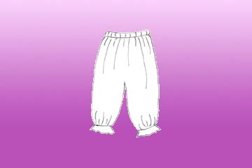 girls pantaloons