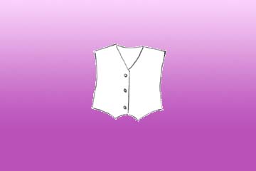 girls violet vest