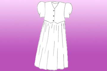 girls violet vest dress