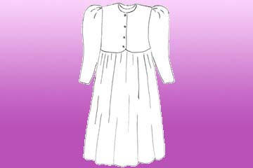 girls winter lily vest dress