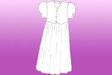 ladies violet vest dress