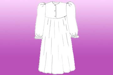 nursing winter nightgown